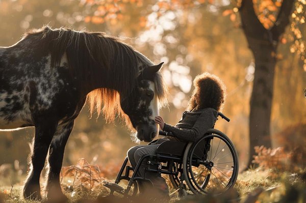 Les bienfaits thérapeutiques des chevaux pour les personnes handicapées